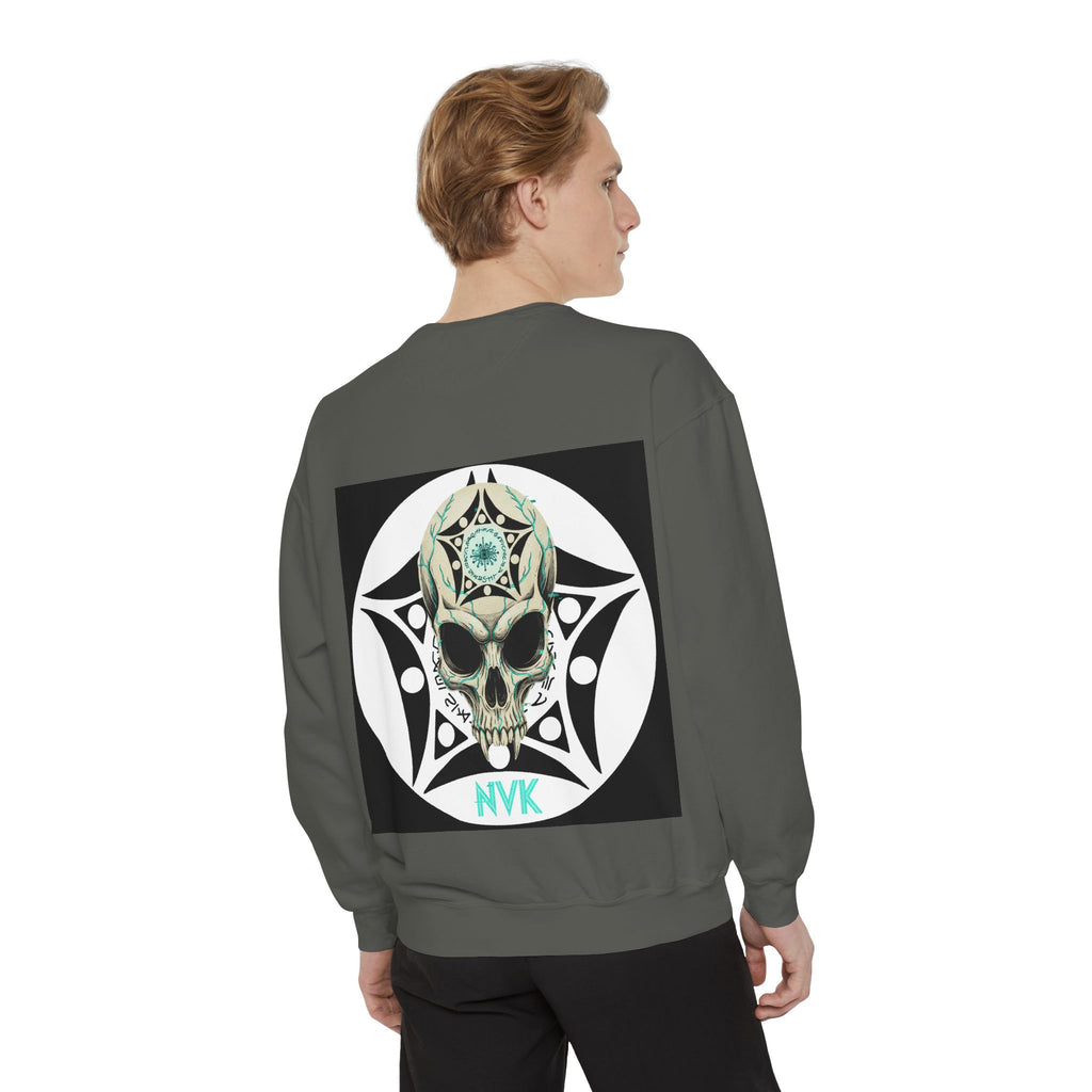 NVK BUGA SPHERE SKULL SWEATSHIRT™ — Graphic Crewneck