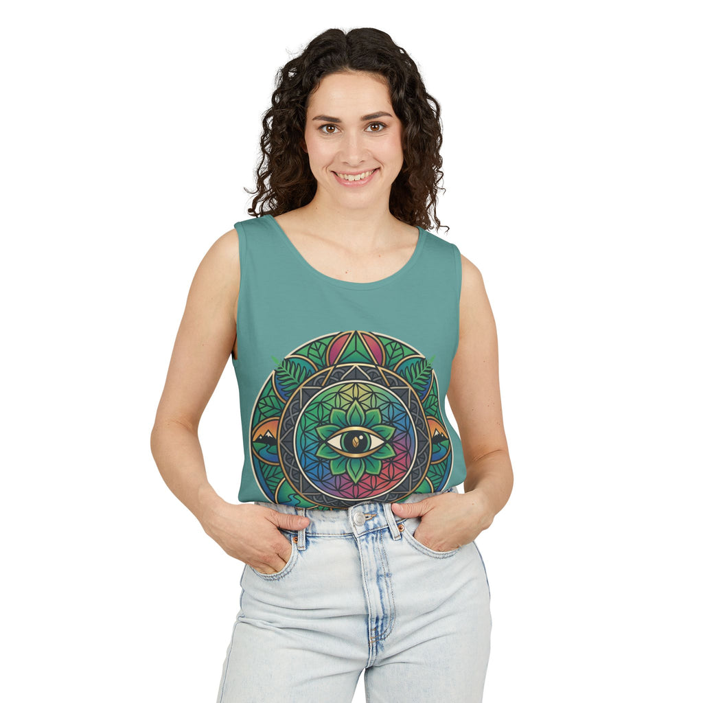 NVK MANDALA EYE TANK™ — Unisex Spiritual Graphic