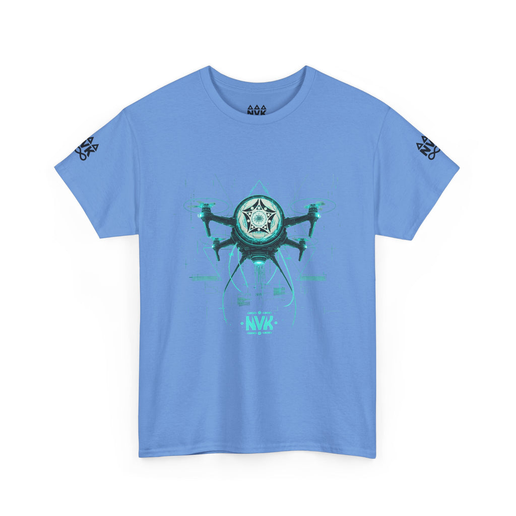 NVK ALIEN DRONE EMBLEM TEE™ — Futuristic Tech Graphic
