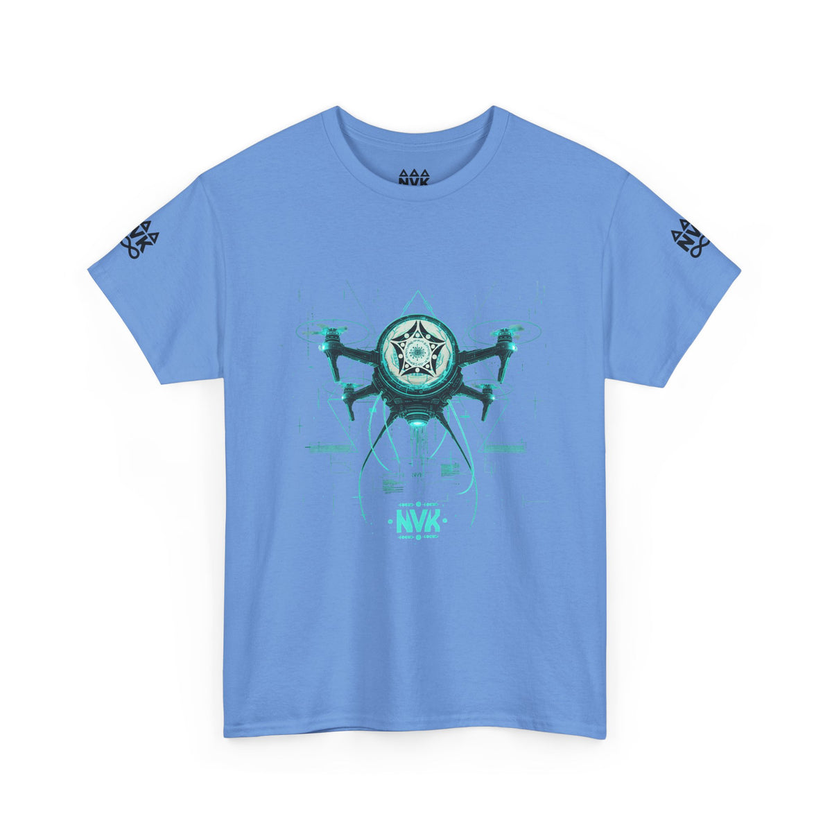 NVK ALIEN DRONE EMBLEM TEE™ — Futuristic Tech Graphic