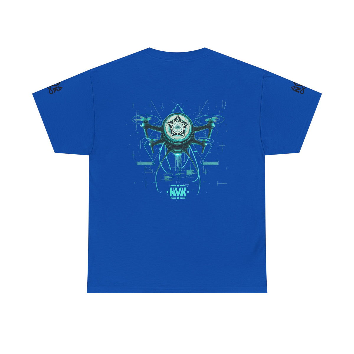 NVK ALIEN DRONE EMBLEM TEE™ — Futuristic Tech Graphic