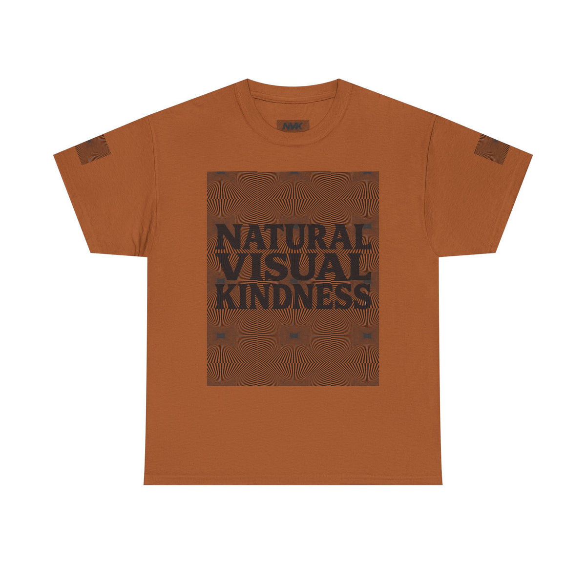 NVK NATURAL VISUAL KINDNESS TEE™ — Optical Art Graphic