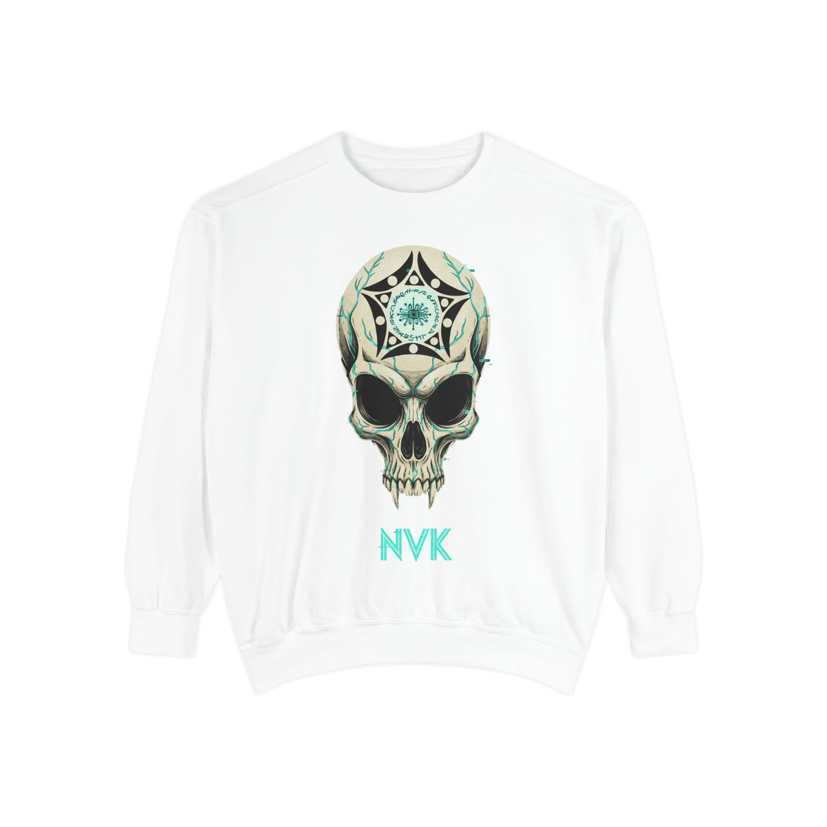 NVK BUGA SPHERE SKULL SWEATSHIRT™ — Graphic Crewneck