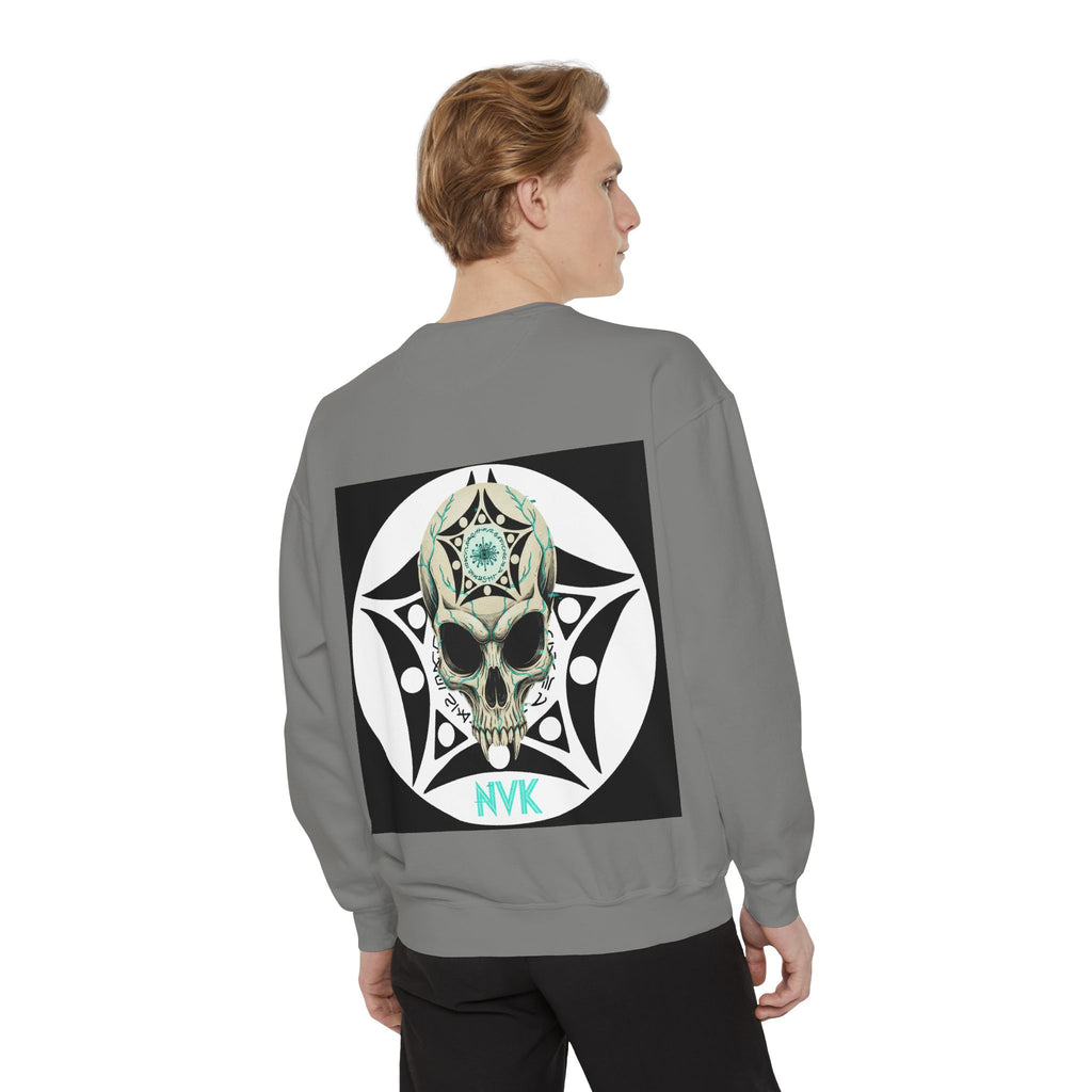 NVK BUGA SPHERE SKULL SWEATSHIRT™ — Graphic Crewneck