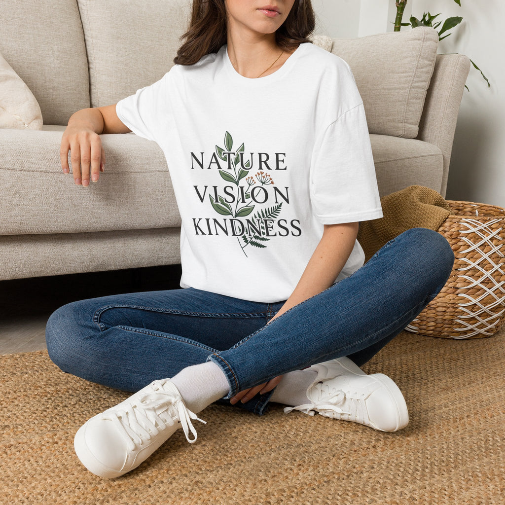 NVK NATURE VISION TEE™ — Botanical Graphic, Everyday Wear