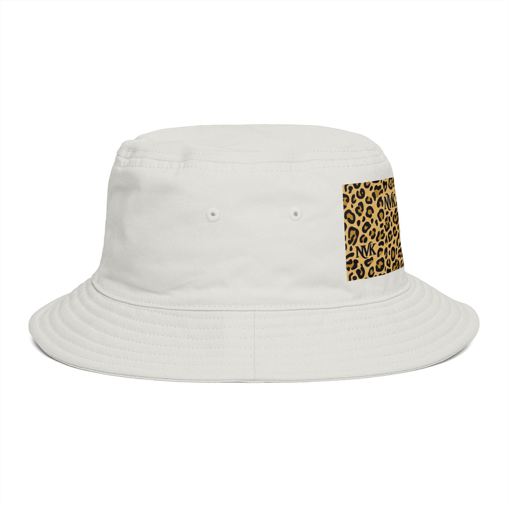 NVK LEOPARD BUCKET HAT™ — Brown Safari Print Sun Hat