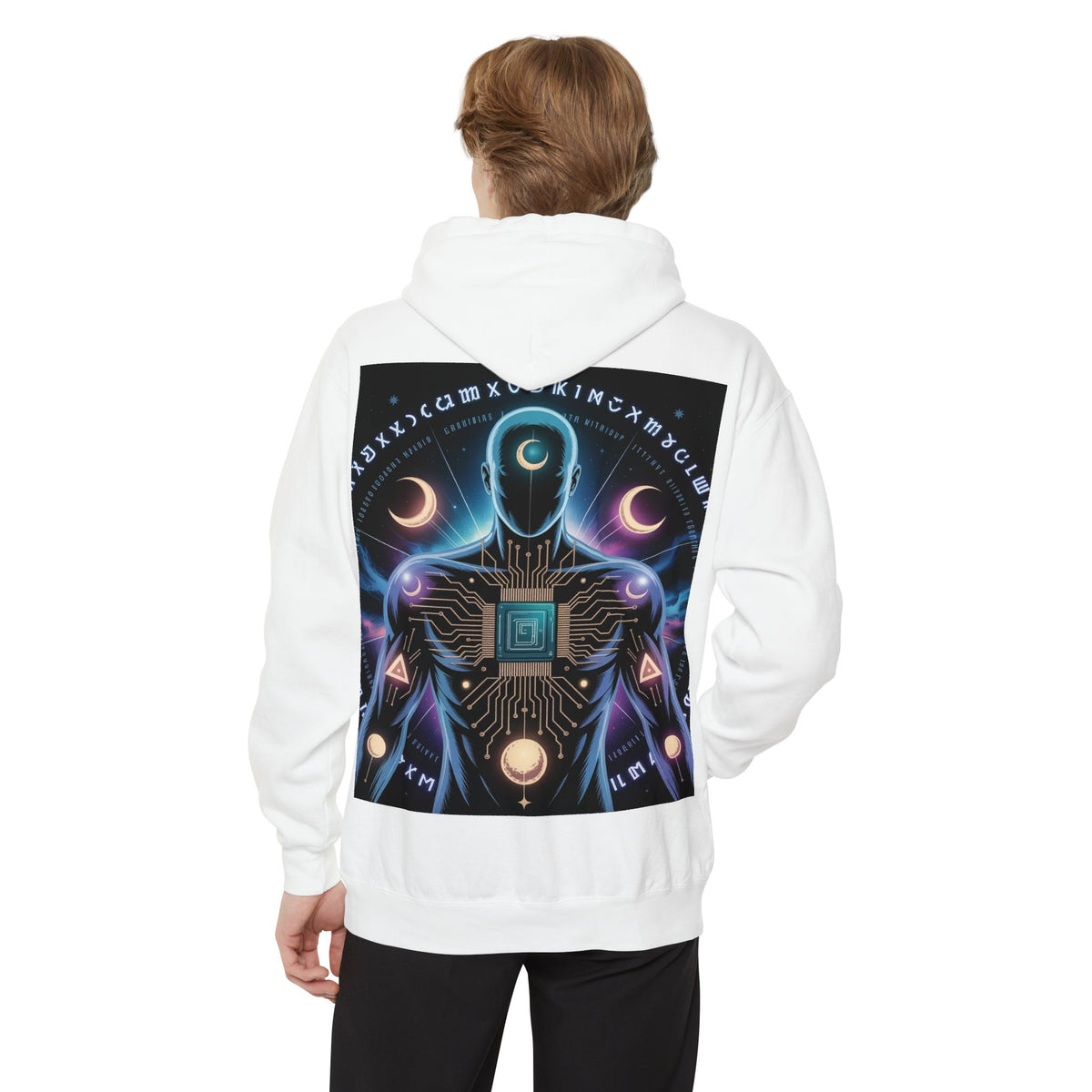 NVK AWAKE CIRCLE HOODIE™ — Minimalist Graphic Pullover