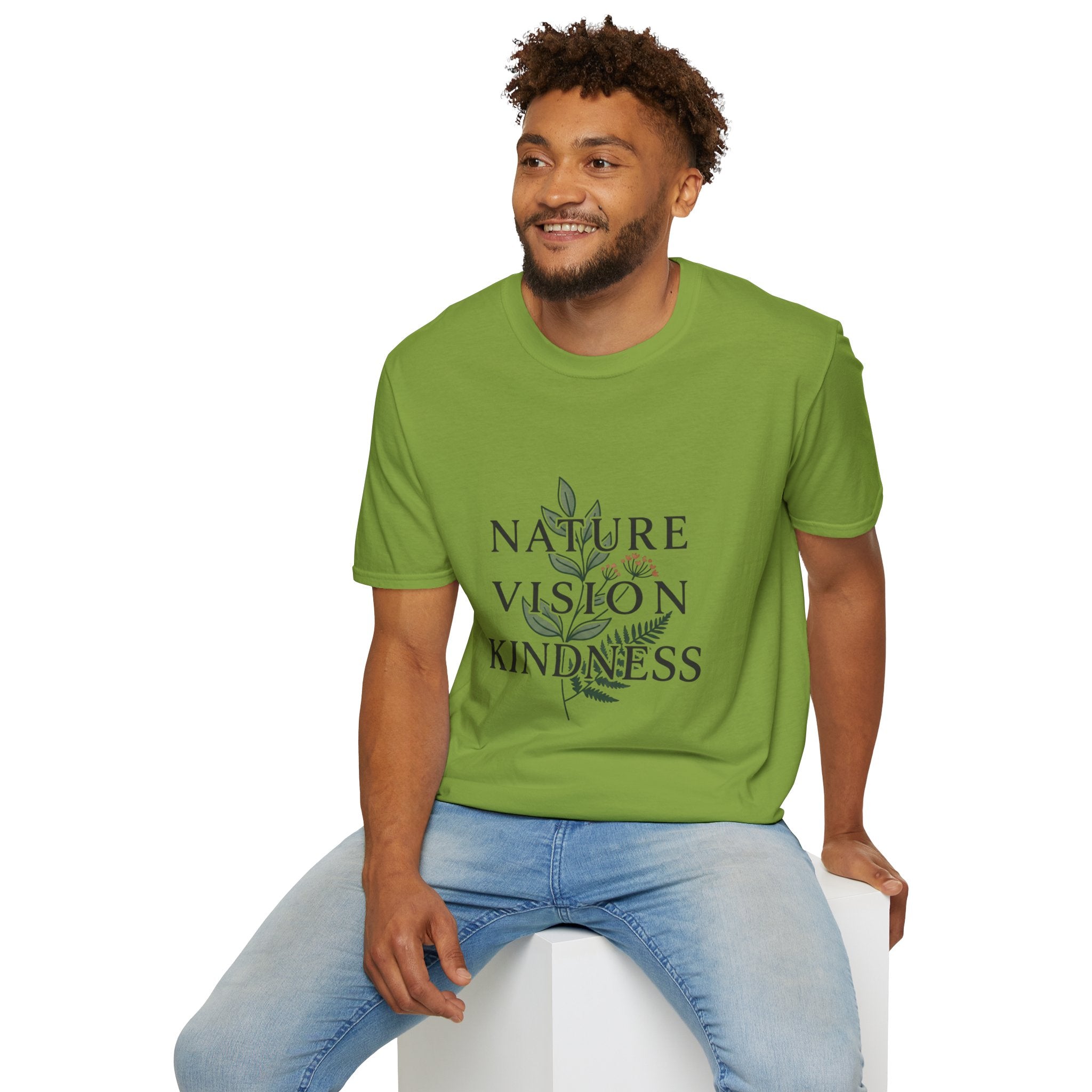 NVK NATURE VISION TEE™ — Botanical Graphic, Everyday Wear