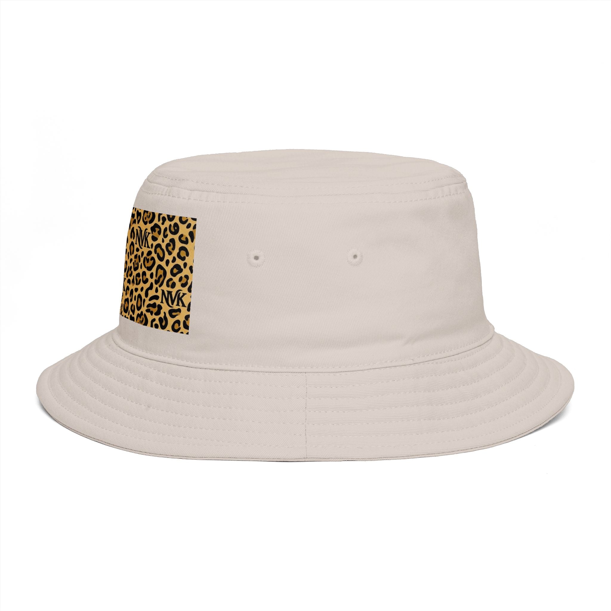 NVK LEOPARD BUCKET HAT™ — Brown Safari Print Sun Hat
