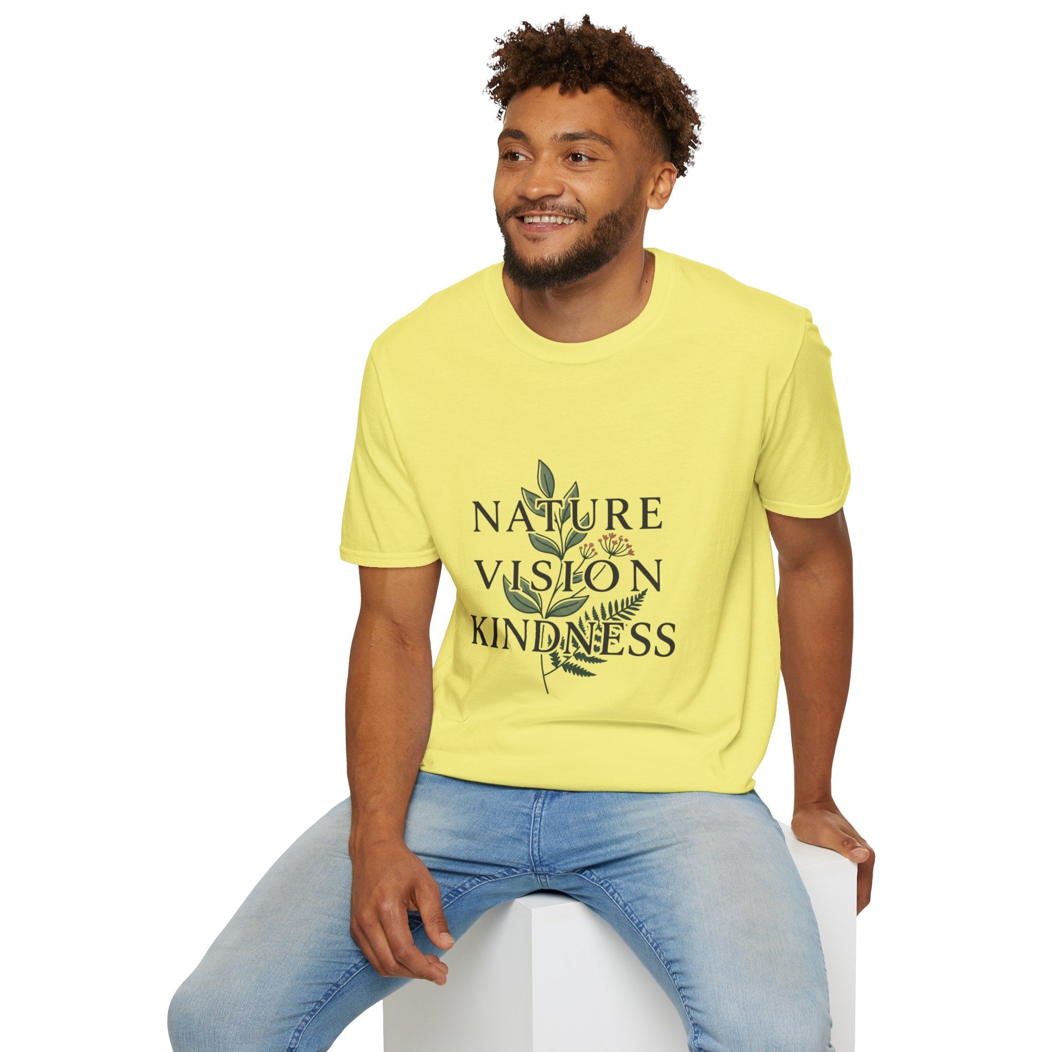 NVK NATURE VISION TEE™ — Botanical Graphic, Everyday Wear