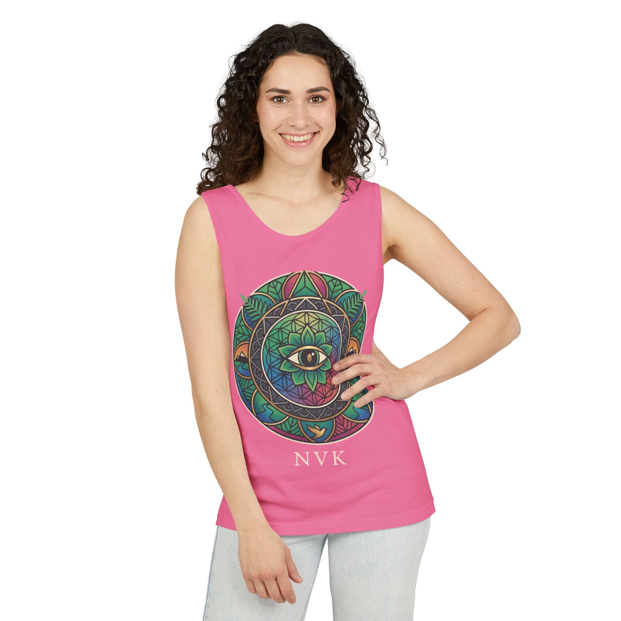NVK MANDALA EYE TANK™ — Unisex Spiritual Graphic