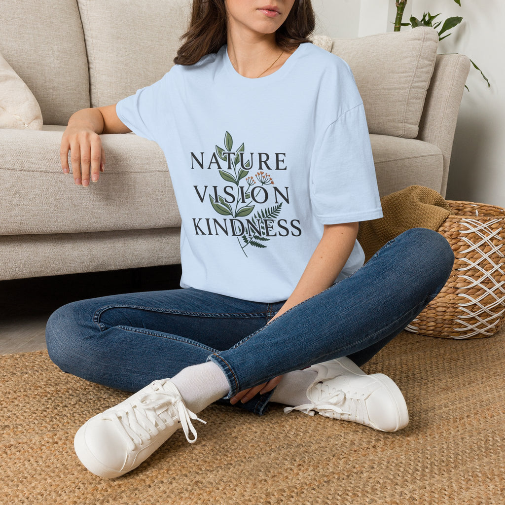 NVK NATURE VISION TEE™ — Botanical Graphic, Everyday Wear