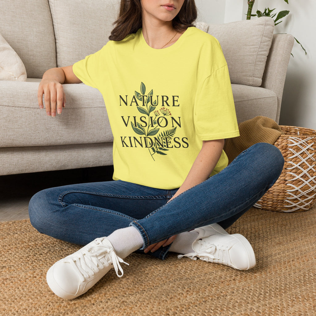 NVK NATURE VISION TEE™ — Botanical Graphic, Everyday Wear