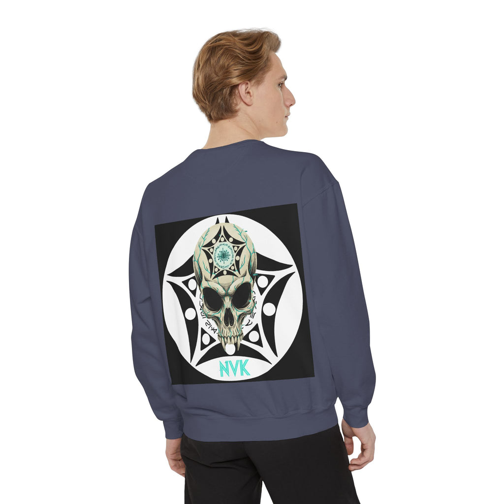 NVK BUGA SPHERE SKULL SWEATSHIRT™ — Graphic Crewneck