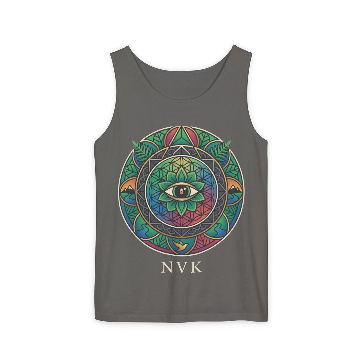 NVK MANDALA EYE TANK™ — Unisex Spiritual Graphic