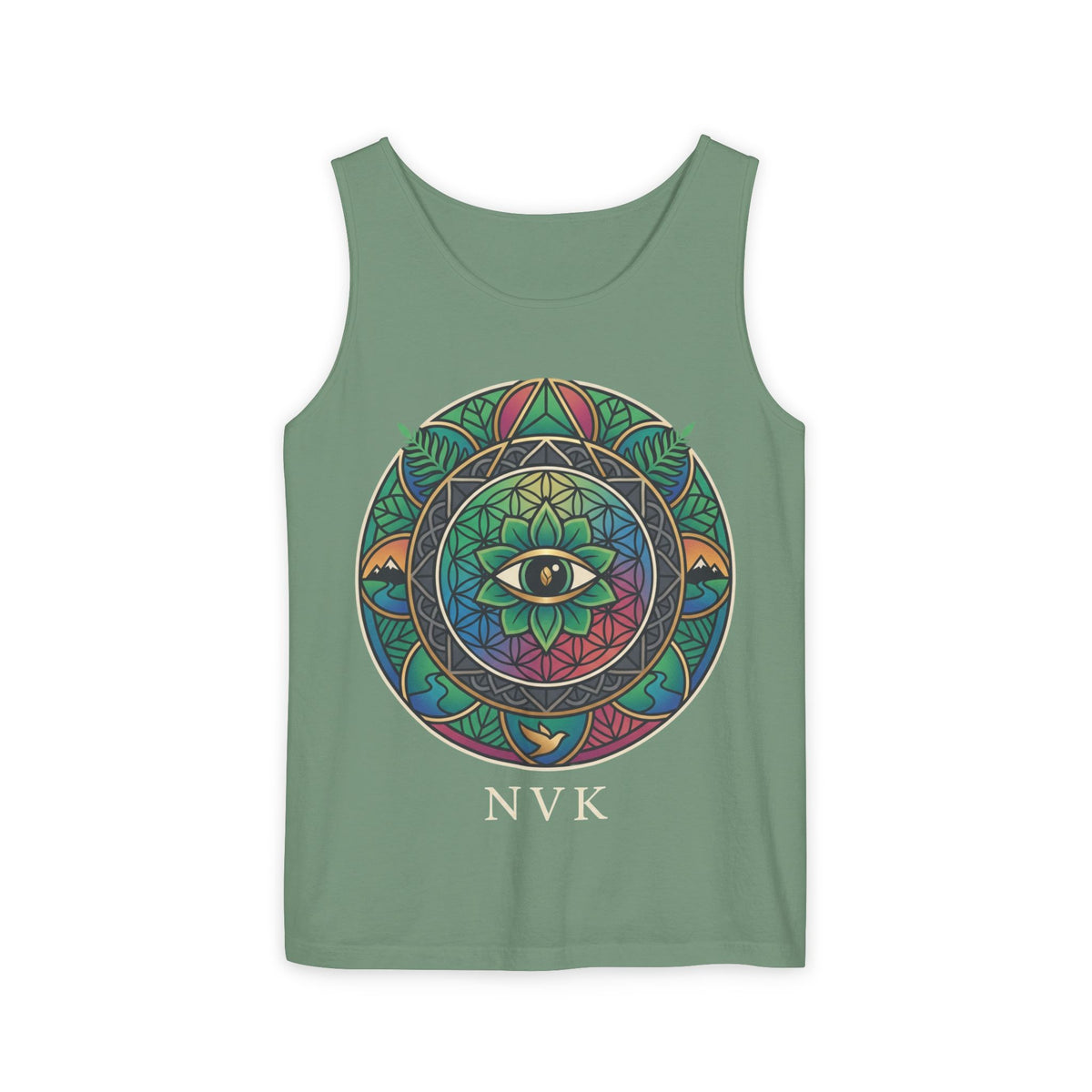 NVK MANDALA EYE TANK™ — Unisex Spiritual Graphic