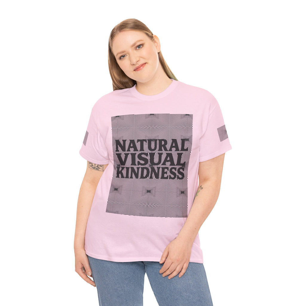 NVK NATURAL VISUAL KINDNESS TEE™ — Optical Art Graphic