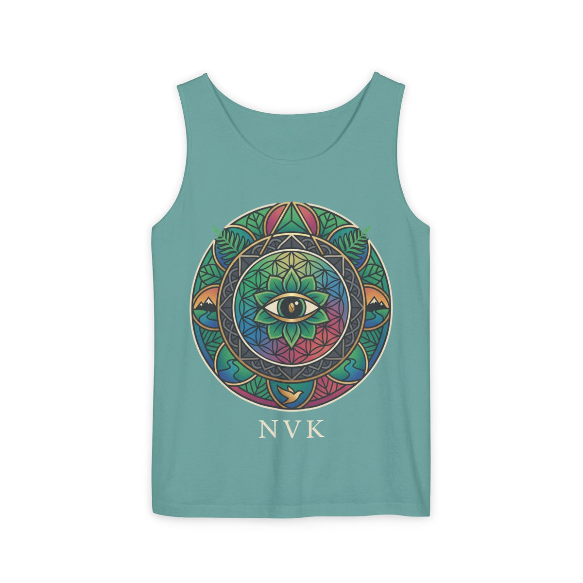 NVK MANDALA EYE TANK™ — Unisex Spiritual Graphic
