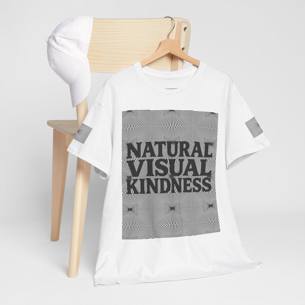 NVK NATURAL VISUAL KINDNESS TEE™ — Optical Art Graphic