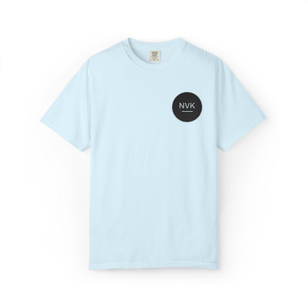 NVK MINIMAL LOGO TEE™ — Heavyweight Garment-Dyed Essential