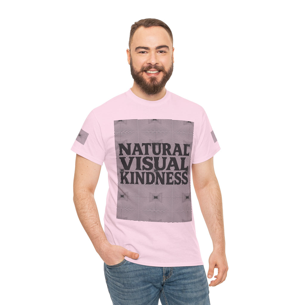 NVK NATURAL VISUAL KINDNESS TEE™ — Optical Art Graphic