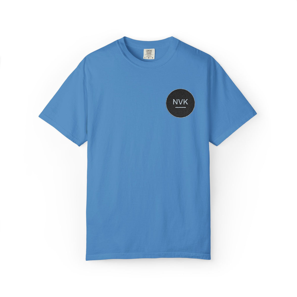 NVK MINIMAL LOGO TEE™ — Heavyweight Garment-Dyed Essential