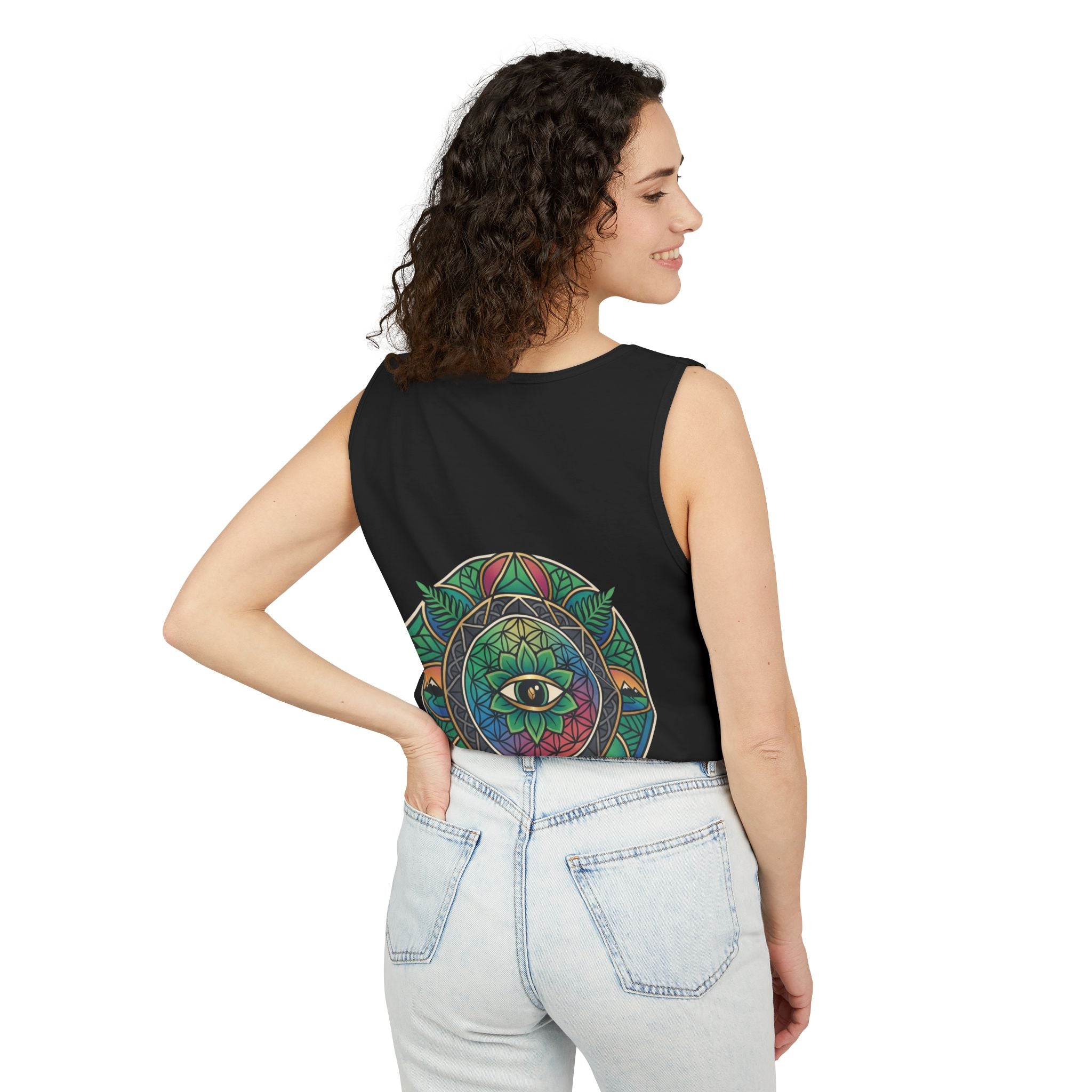 NVK MANDALA EYE TANK™ — Unisex Spiritual Graphic