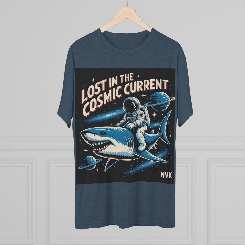 NVK COSMIC CURRENT TEE™ — Unisex Tri-Blend Graphic