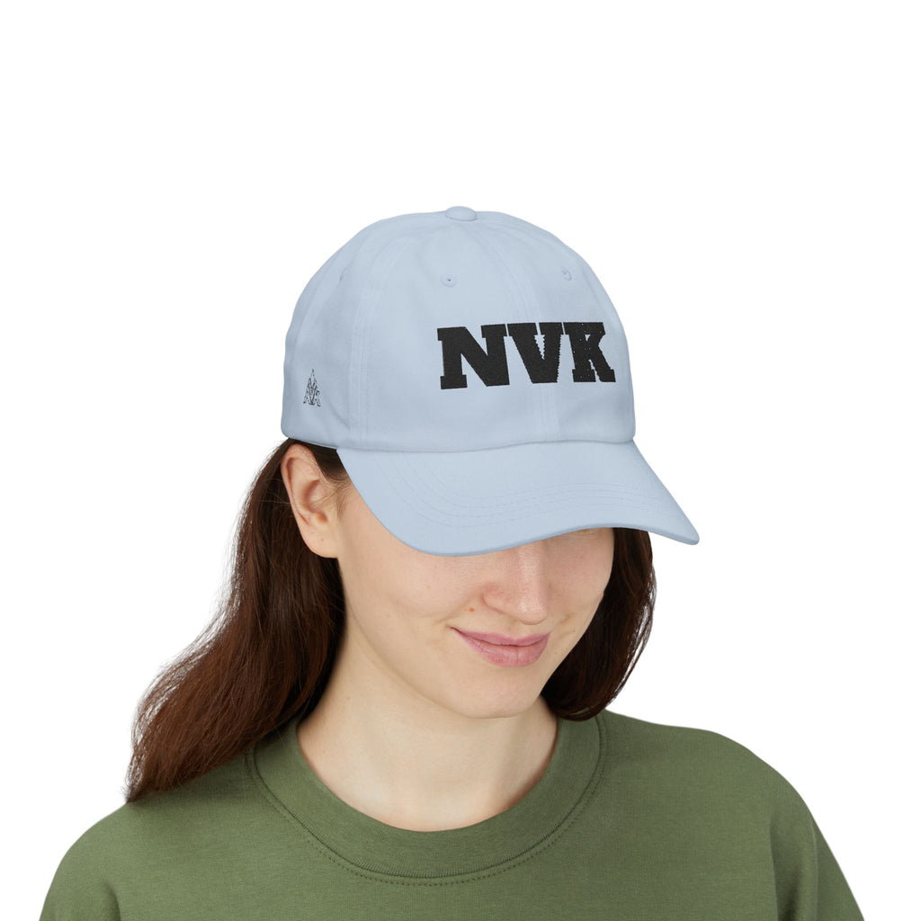 NVK EMBROIDERED DAD CAP™ — Classic White Baseball Hat