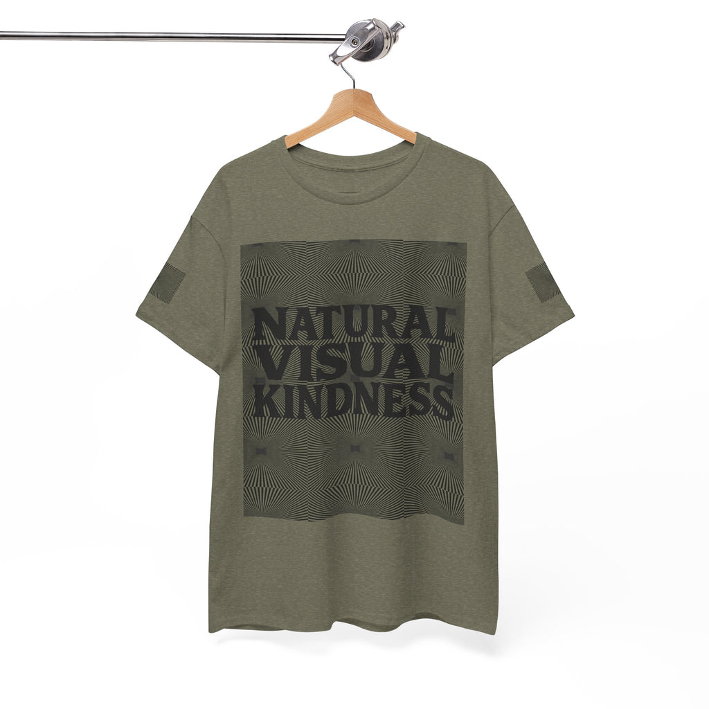 NVK NATURAL VISUAL KINDNESS TEE™ — Optical Art Graphic