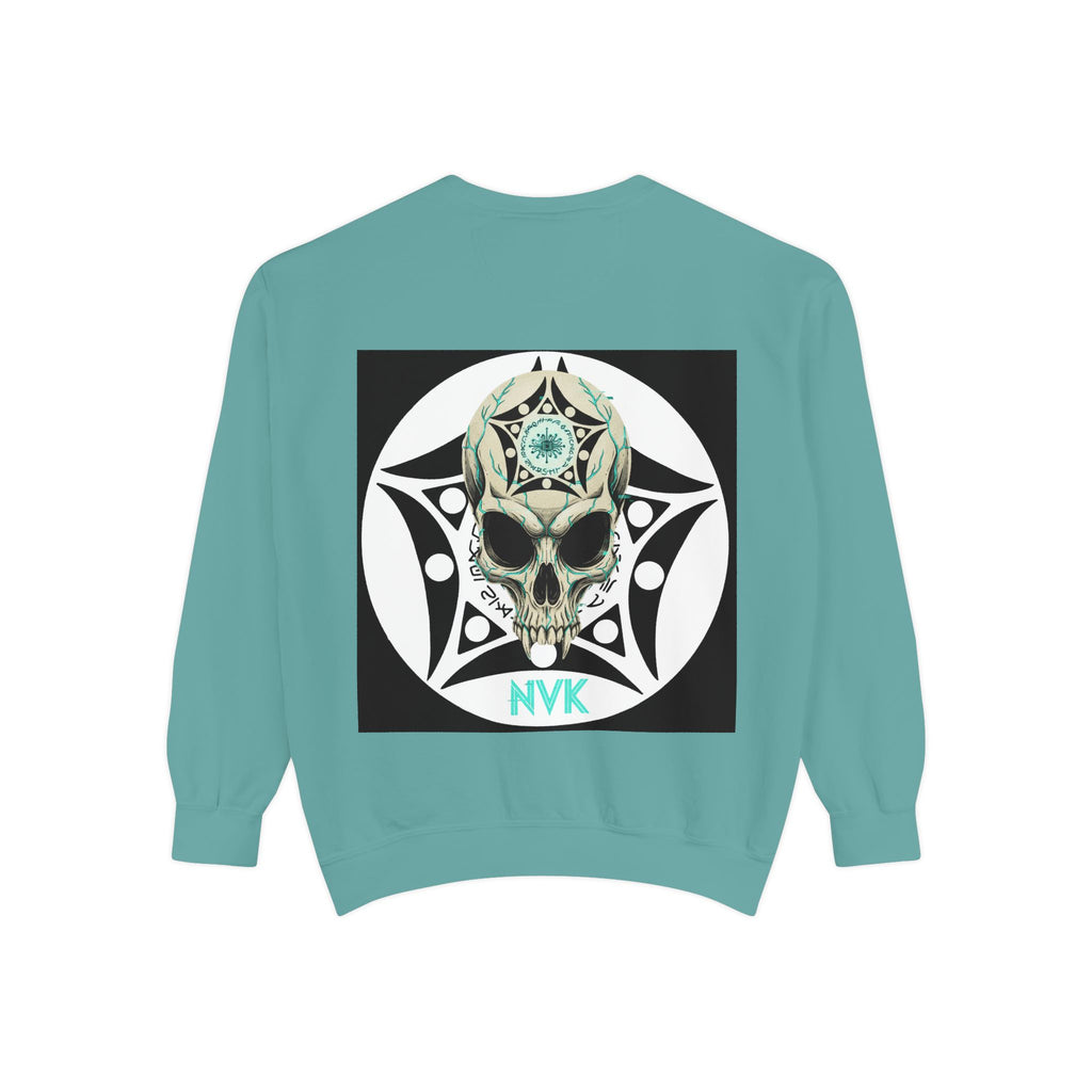 NVK BUGA SPHERE SKULL SWEATSHIRT™ — Graphic Crewneck