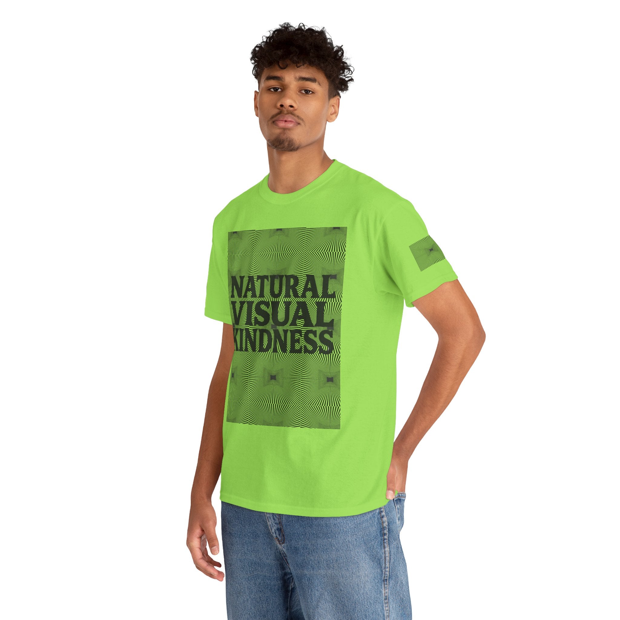 NVK NATURAL VISUAL KINDNESS TEE™ — Optical Art Graphic