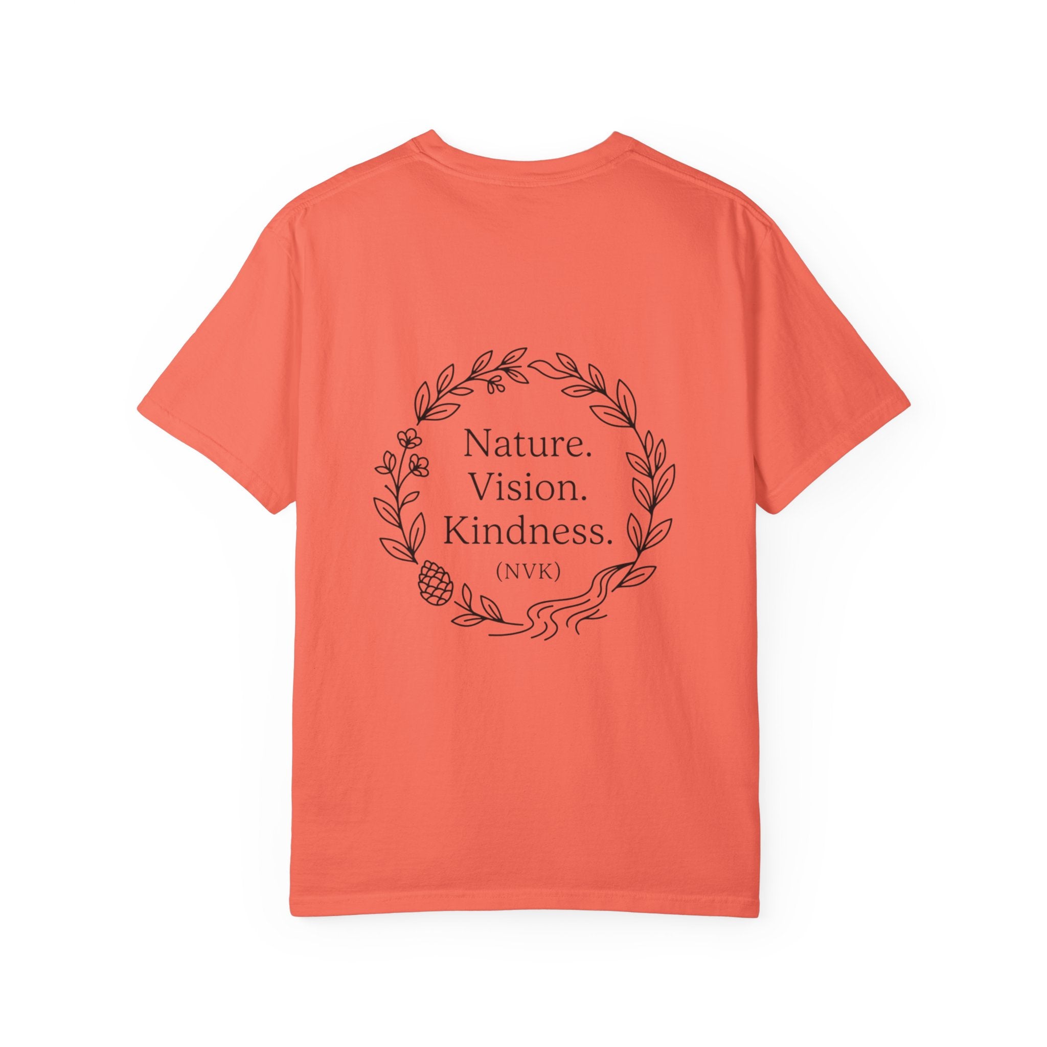 NVK NATURE VISION KINDNESS TEE™ — Floral Wreath Graphic