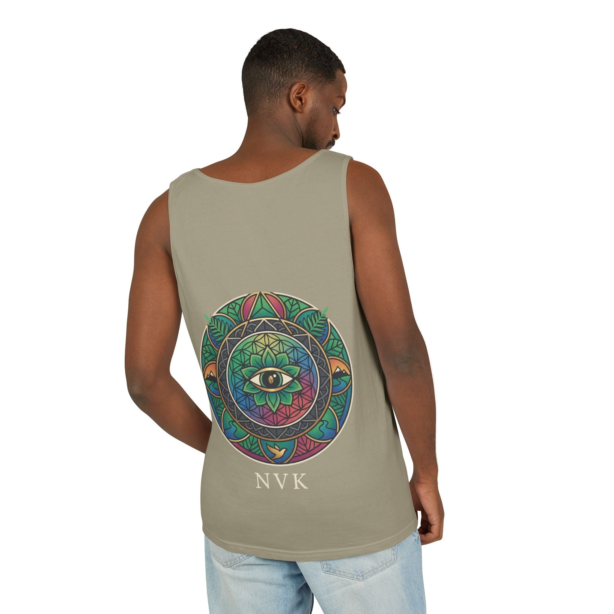 NVK MANDALA EYE TANK™ — Unisex Spiritual Graphic