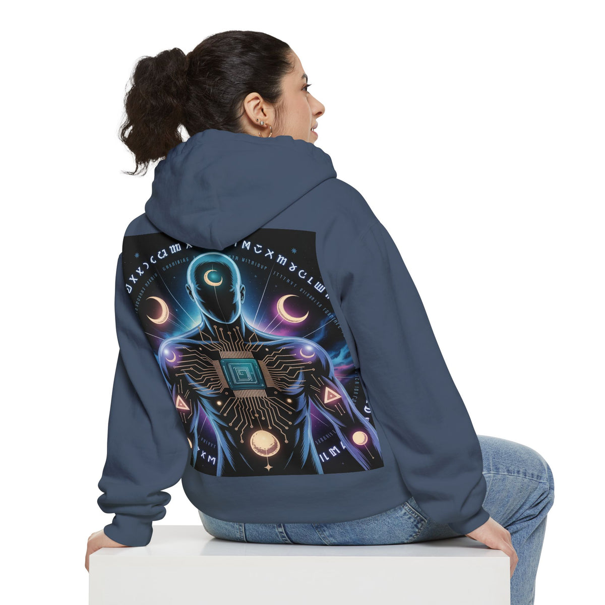 NVK AWAKE CIRCLE HOODIE™ — Minimalist Graphic Pullover