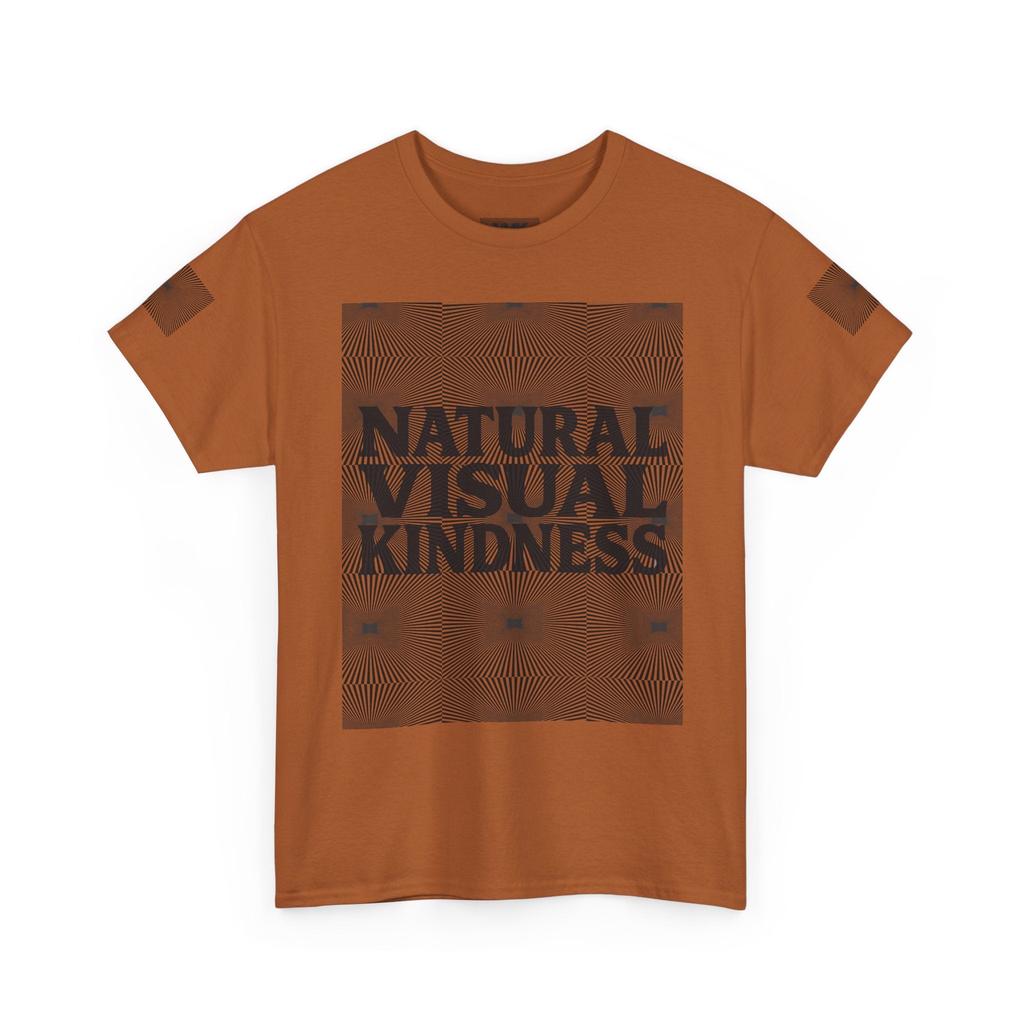 NVK NATURAL VISUAL KINDNESS TEE™ — Optical Art Graphic