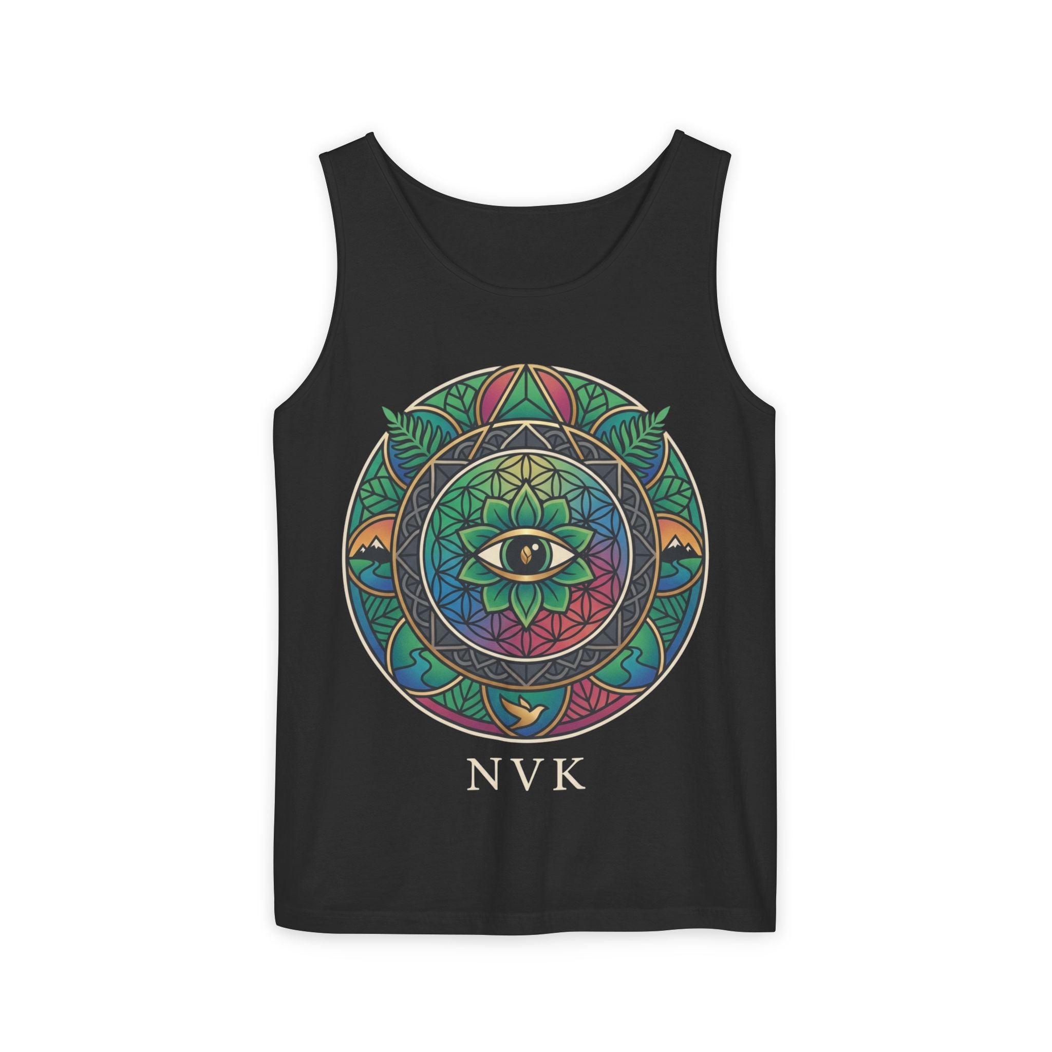 NVK MANDALA EYE TANK™ — Unisex Spiritual Graphic