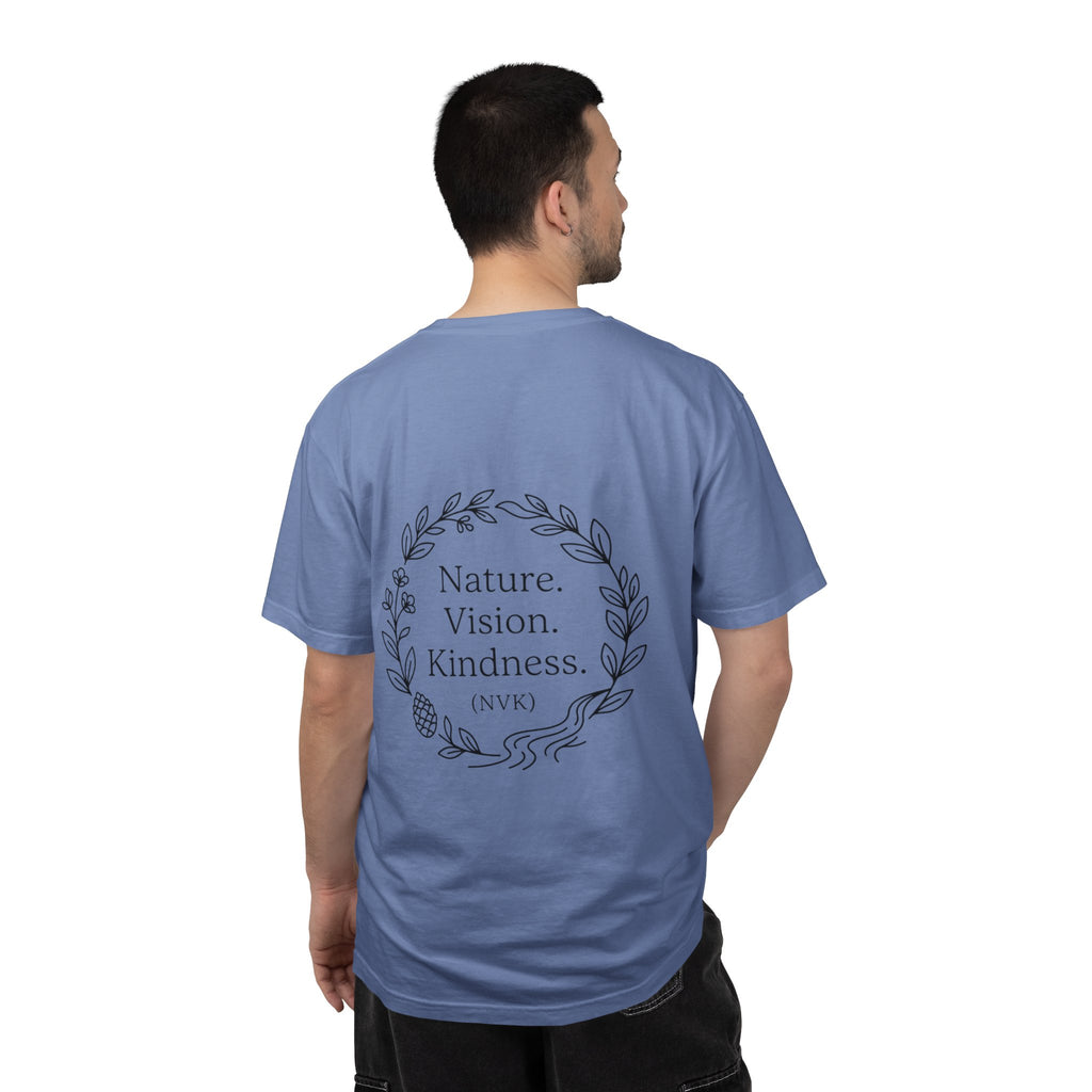 NVK NATURE VISION KINDNESS TEE™ — Floral Wreath Graphic