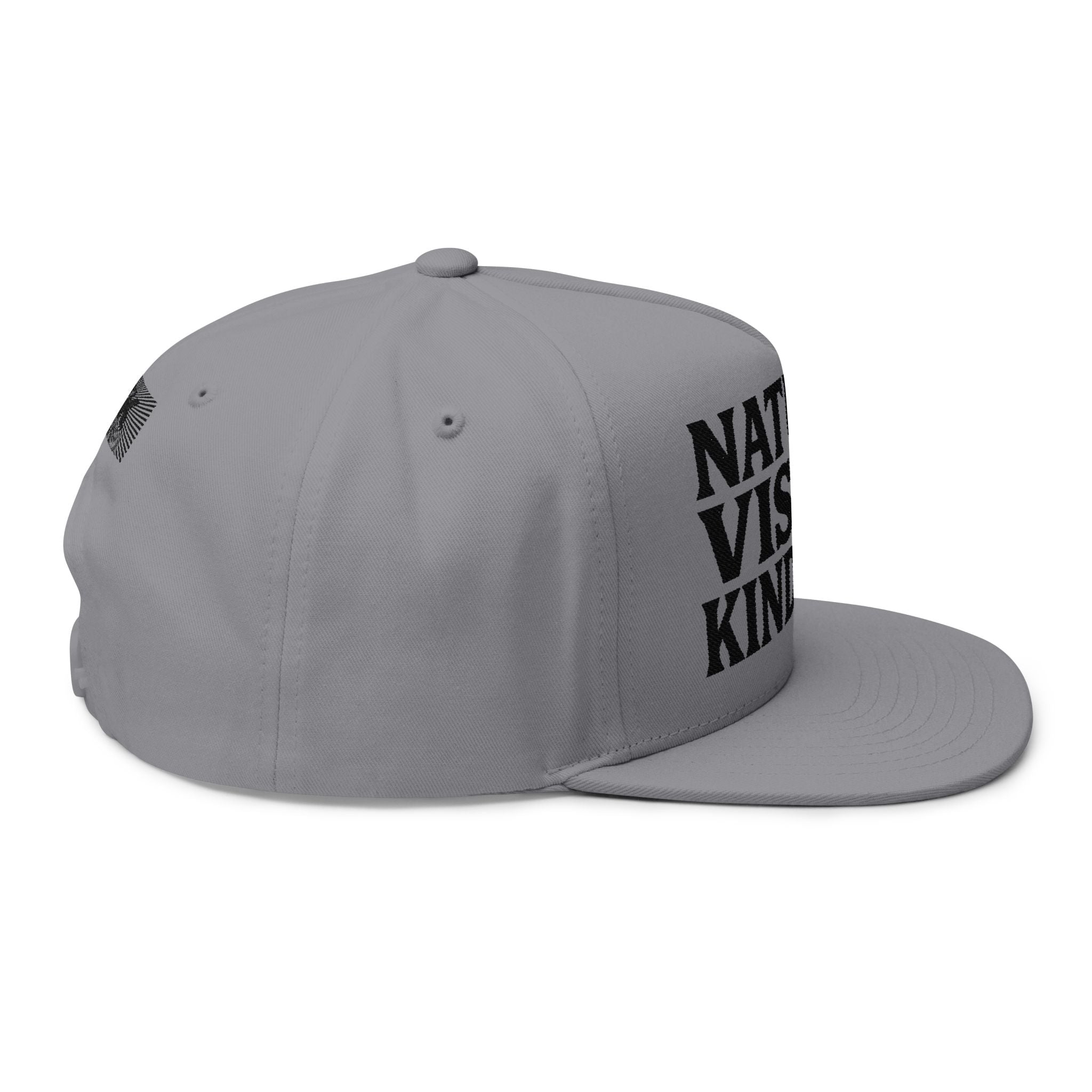 NVK NATURAL VISUAL KINDNESS FLAT BILL CAP™ — Embroidered Snapback