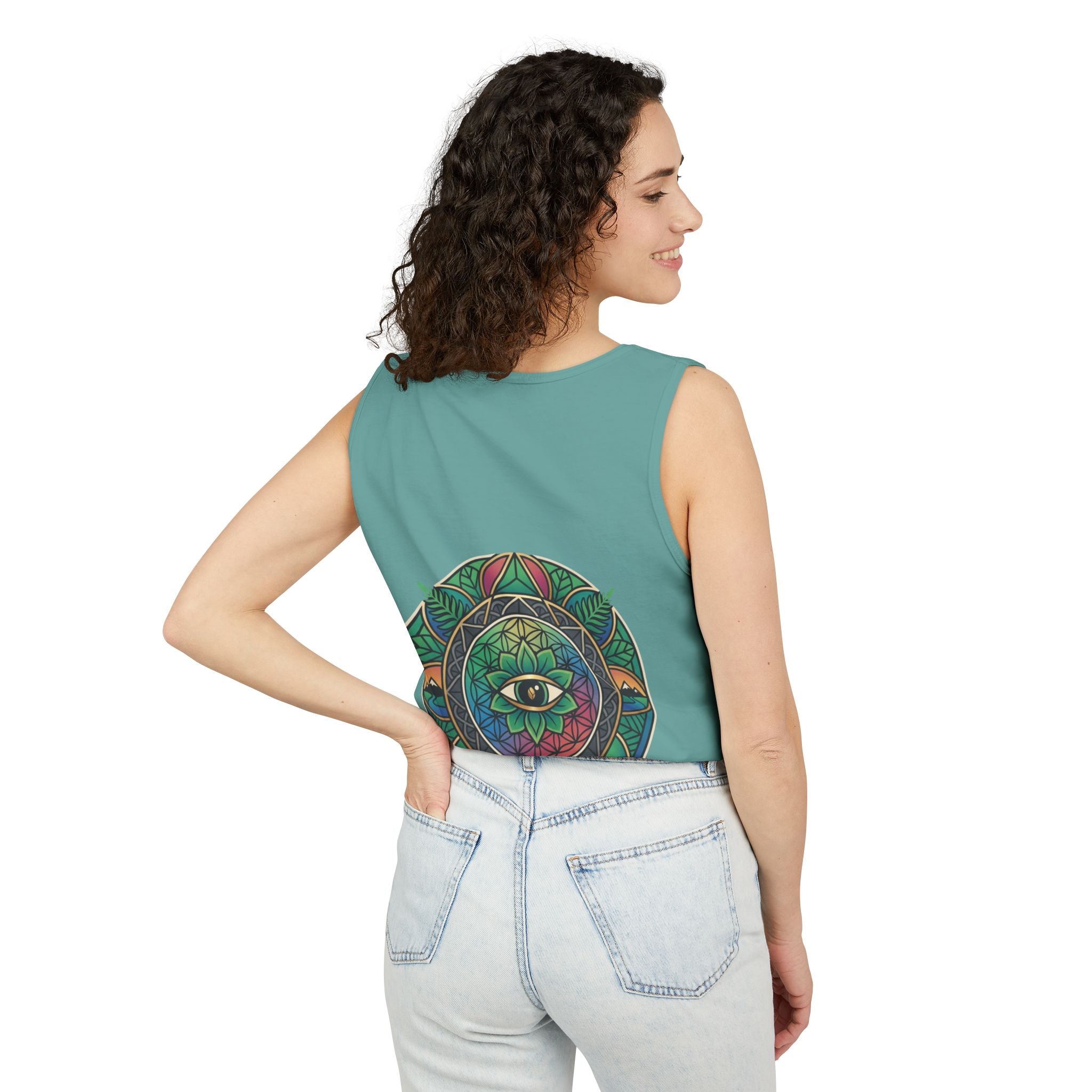 NVK MANDALA EYE TANK™ — Unisex Spiritual Graphic