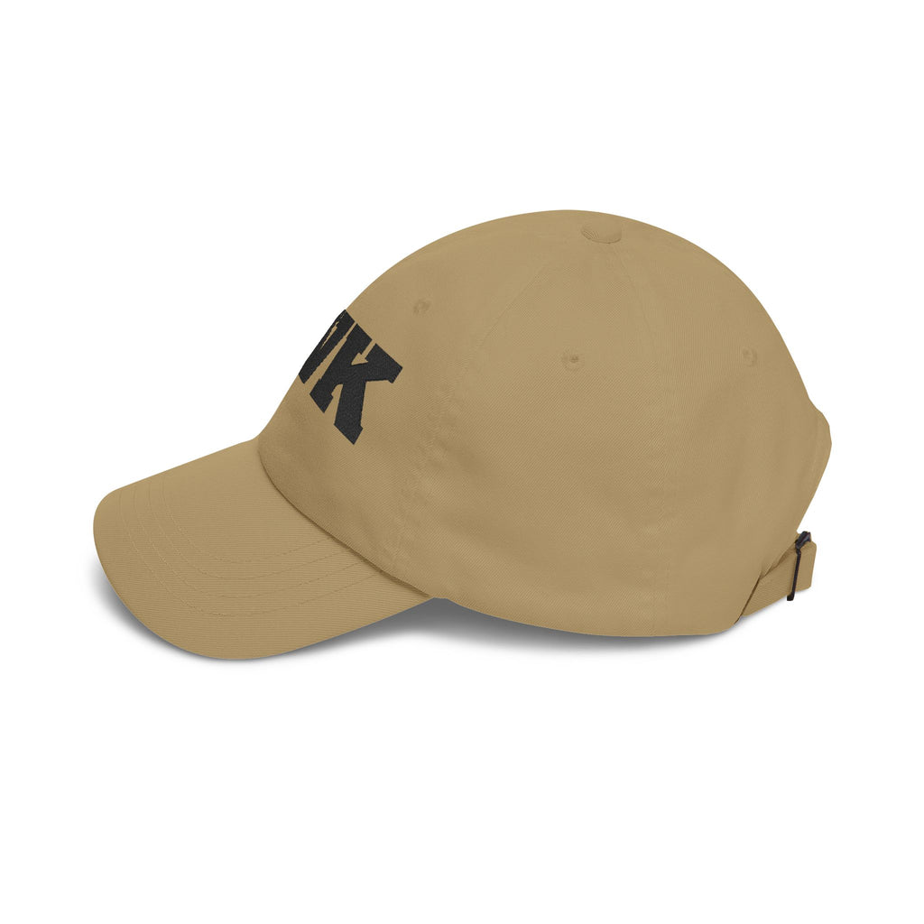 NVK EMBROIDERED DAD CAP™ — Classic White Baseball Hat