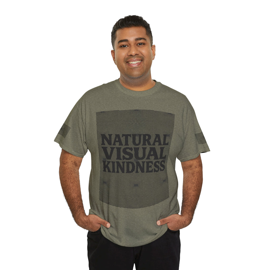 NVK NATURAL VISUAL KINDNESS TEE™ — Optical Art Graphic