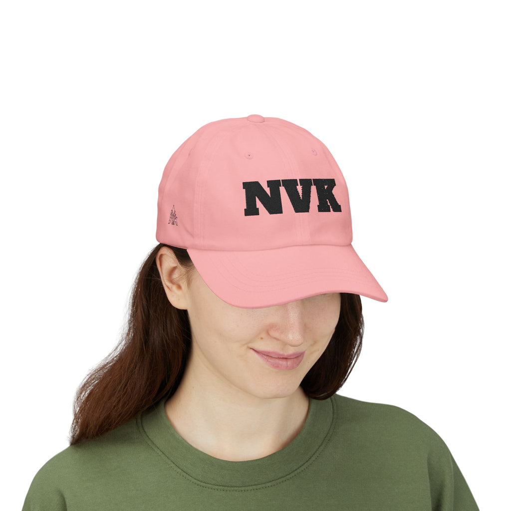 NVK EMBROIDERED DAD CAP™ — Classic White Baseball Hat