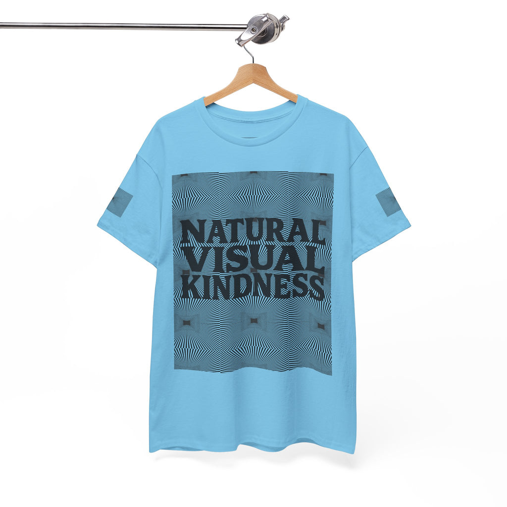 NVK NATURAL VISUAL KINDNESS TEE™ — Optical Art Graphic