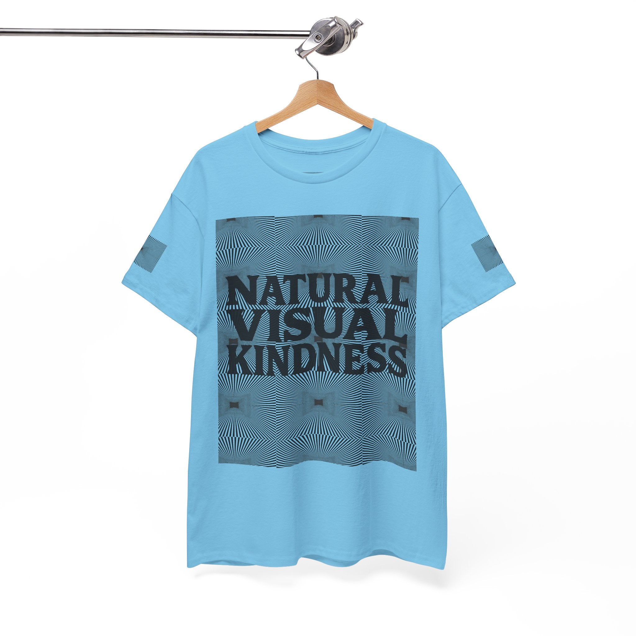 NVK NATURAL VISUAL KINDNESS TEE™ — Optical Art Graphic