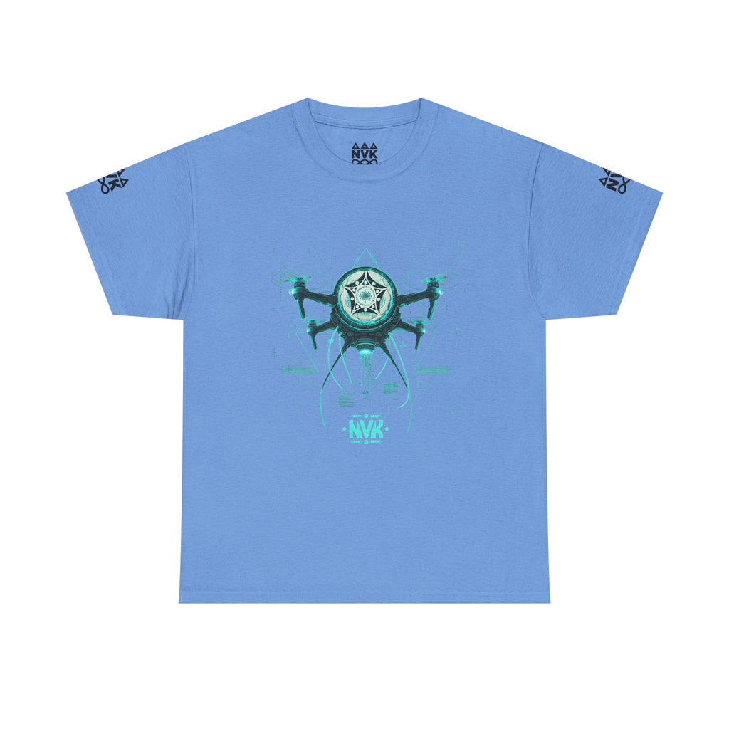 NVK ALIEN DRONE EMBLEM TEE™ — Futuristic Tech Graphic