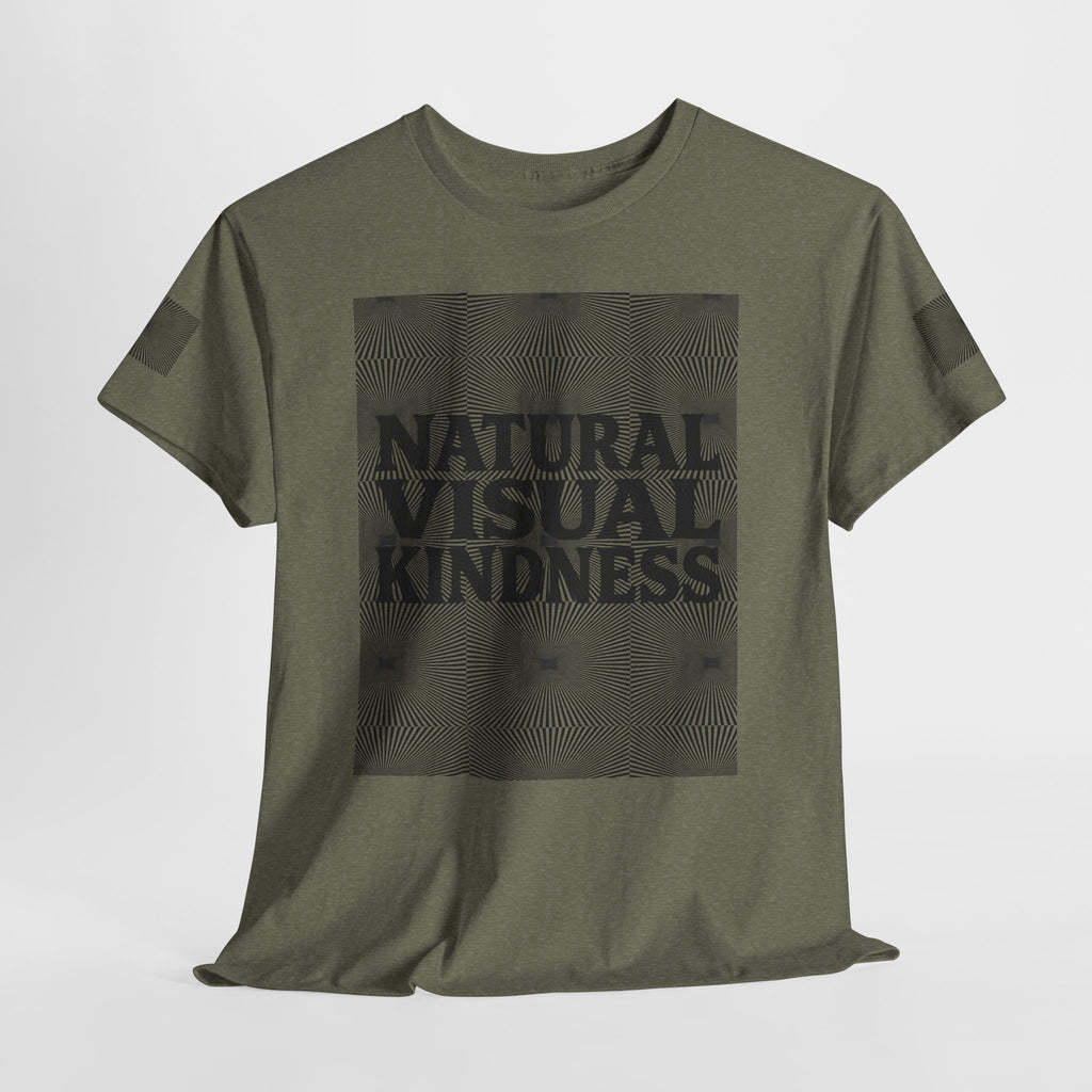 NVK NATURAL VISUAL KINDNESS TEE™ — Optical Art Graphic