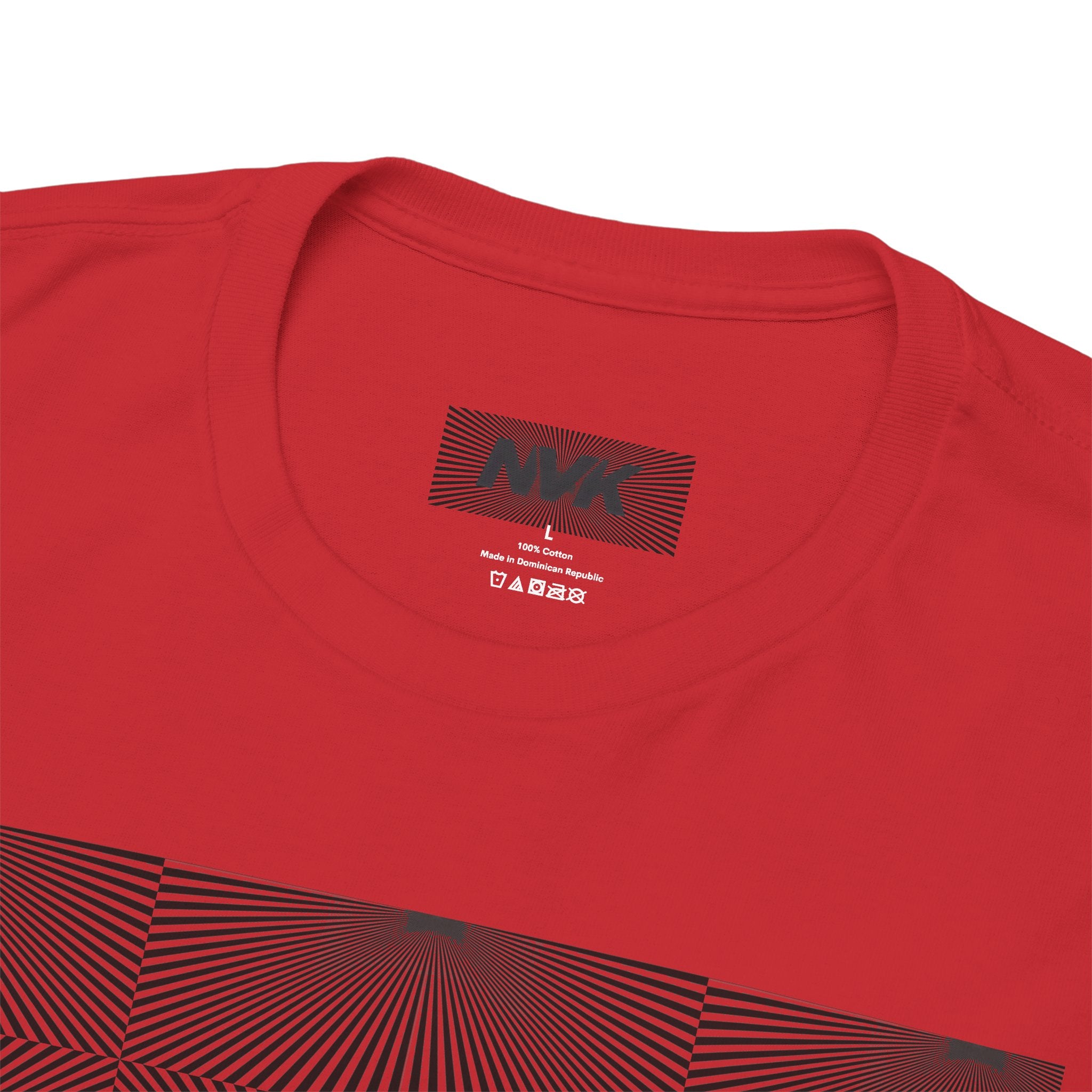 NVK NATURAL VISUAL KINDNESS TEE™ — Optical Art Graphic