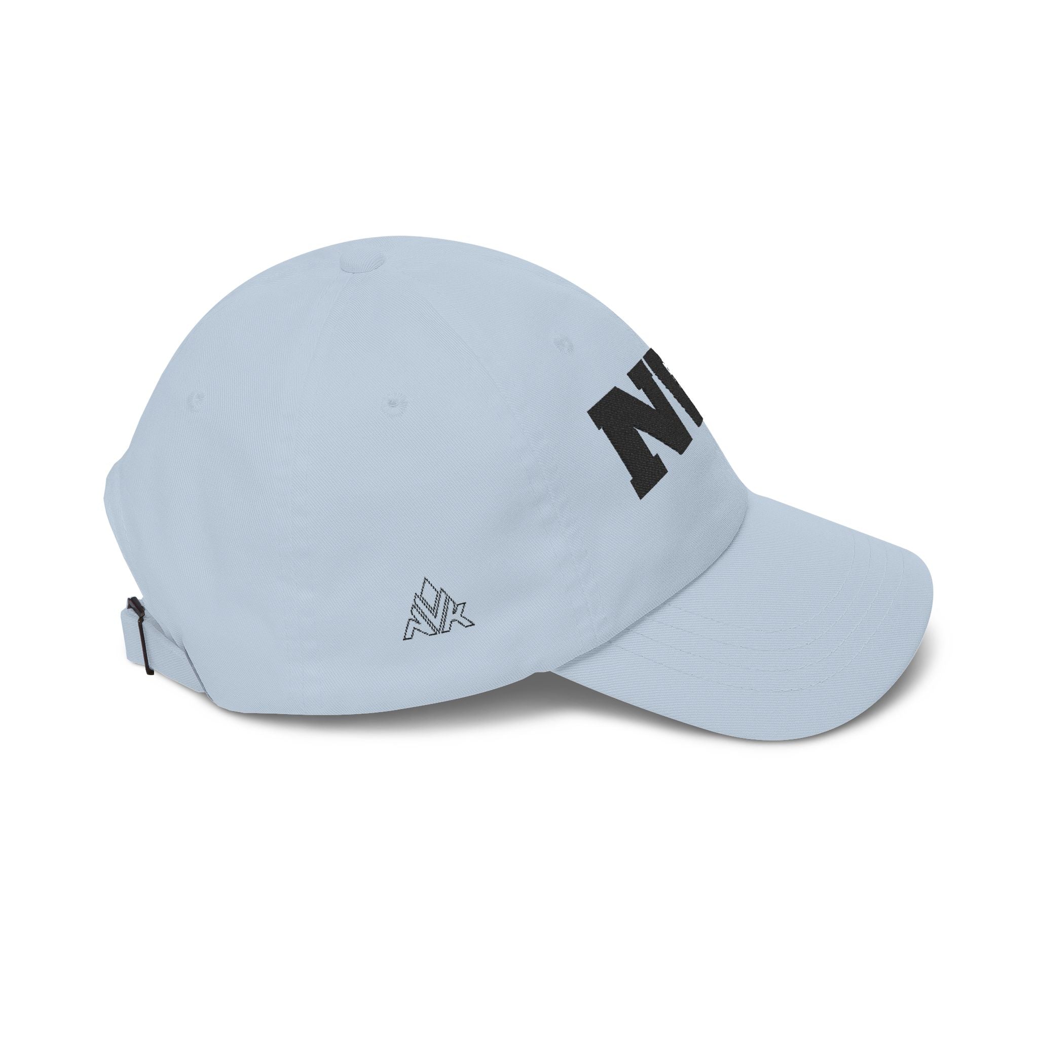 NVK EMBROIDERED DAD CAP™ — Classic White Baseball Hat