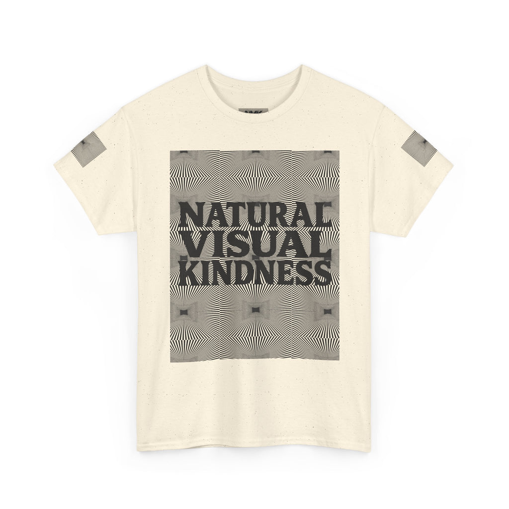 NVK NATURAL VISUAL KINDNESS TEE™ — Optical Art Graphic
